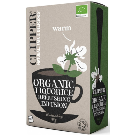 Clipper Organic Lékořicový bylinný čaj protizánětlivý 20 x 2 g