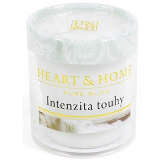 Heart & Home Intenzita touhy Sojová vonná svíčka bez obalu hoří až 15 hodin 53 g