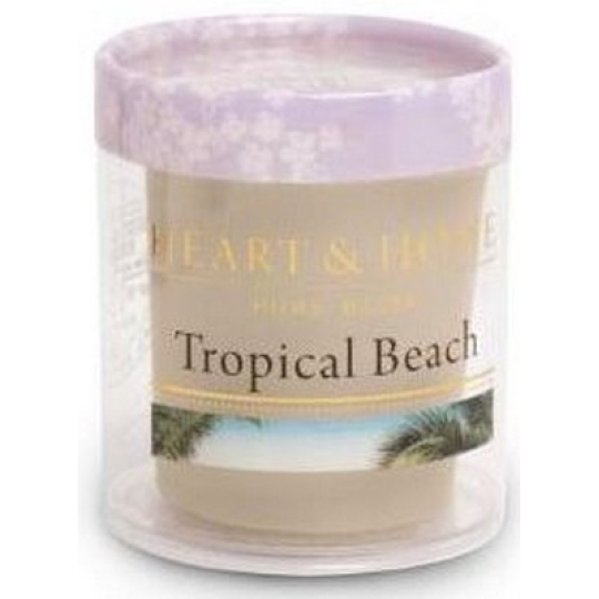 Heart & Home Tropická pláž Sojová vonná svíčka bez obalu hoří až 15 hodin 53 g