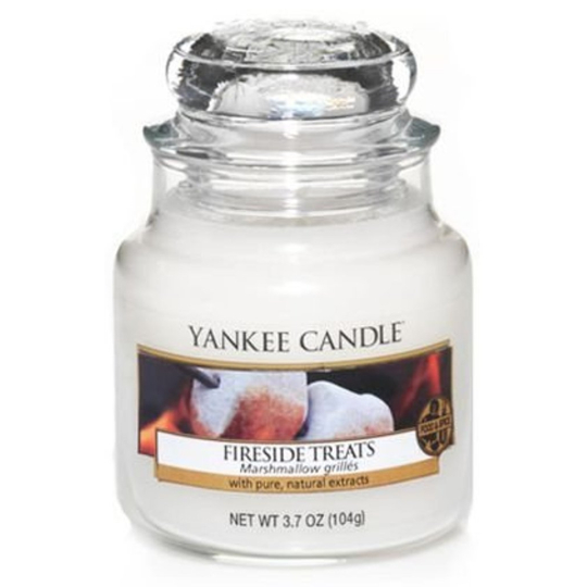 Yankee Candle Fireside Treats - Radovánky u táboráku vonná svíčka Classic malá sklo 104 g
