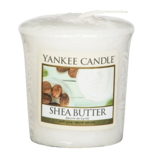 Yankee Candle Shea Butter - Bambucké máslo vonná svíčka votivní 49 g