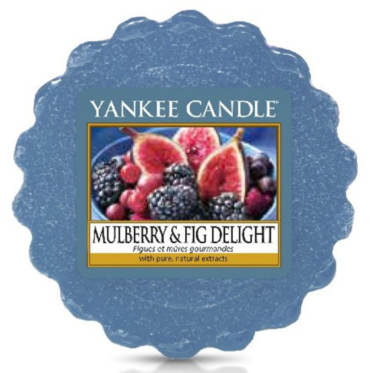 Yankee Candle Mulberry & Fig Delight - Lahodné moruše a fíky vonný vosk do aromalampy 22 g