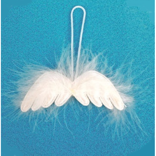 Andělská křídla na zavěšení 8 cm