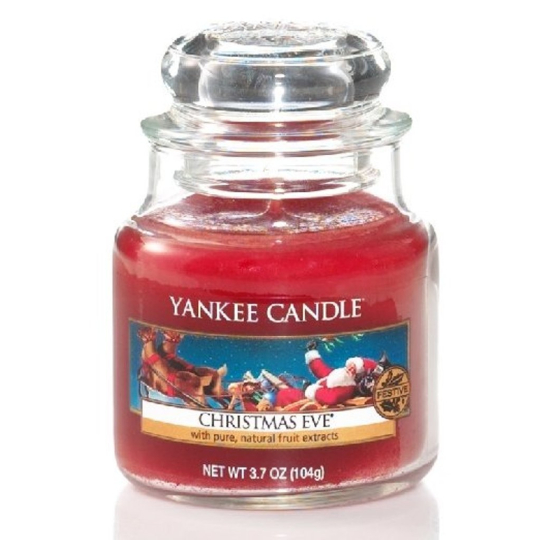 Yankee Candle Christmas Eve - Štědrý večer vonná svíčka Classic malá sklo 104 g