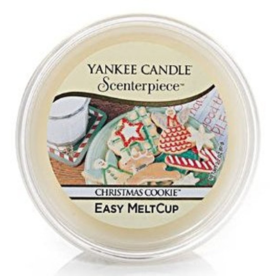 Yankee Candle Christmas Cookie - Vánoční cukroví, Scenterpiece vonný vosk do elektrické aromalampy 61 g