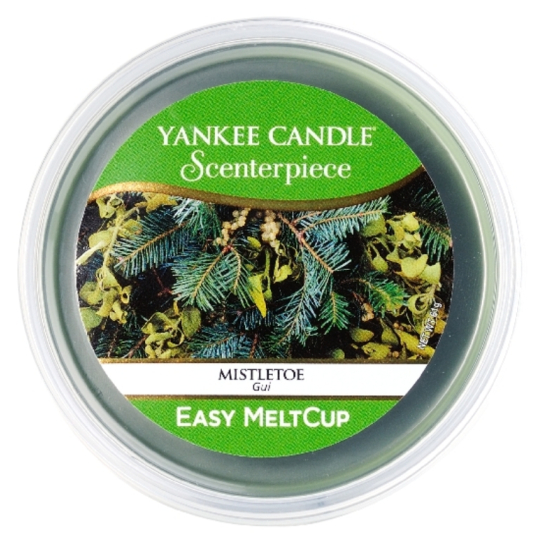 Yankee Candle Mistletoe Meltletoe - Jmelí, Scenterpiece vonný vosk do elektrické aromalampy 61 g