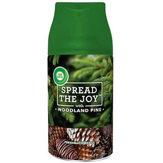 Air Wick FreshMatic Spread The Joy Woodland Pine - Borový les náhradní náplň 250 ml