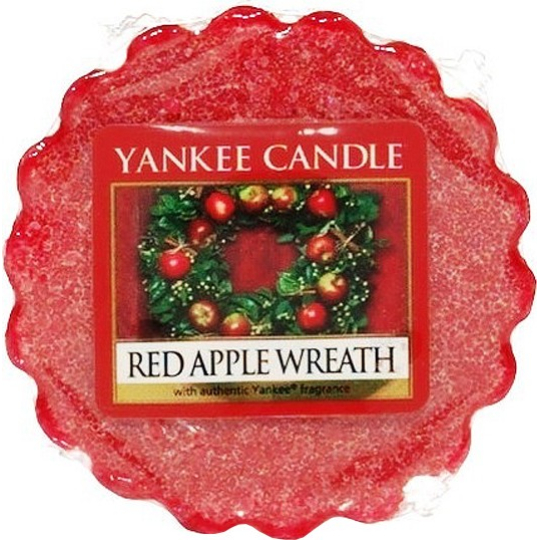 Yankee Candle Red Apple Wreath - Věnec z červených jablíček vonný vosk do aromalampy 22 g