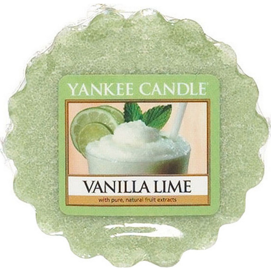 Yankee Candle Vanilla Lime - Vanilka s limetkou vonný vosk do aromalampy 22 g