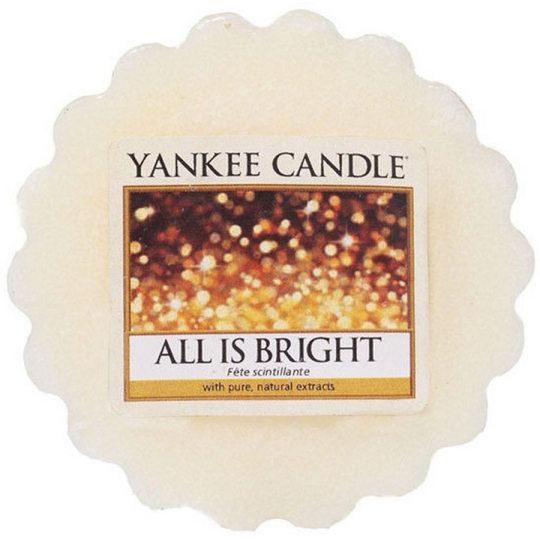 Yankee Candle All Is Bright - Všechno jen září vonný vosk do aromalampy 22 g