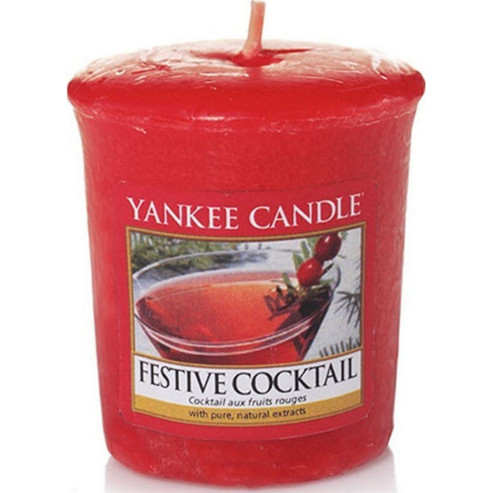 Yankee Candle Festive Cocktail - Sváteční koktejl vonná svíčka votivní 49 g