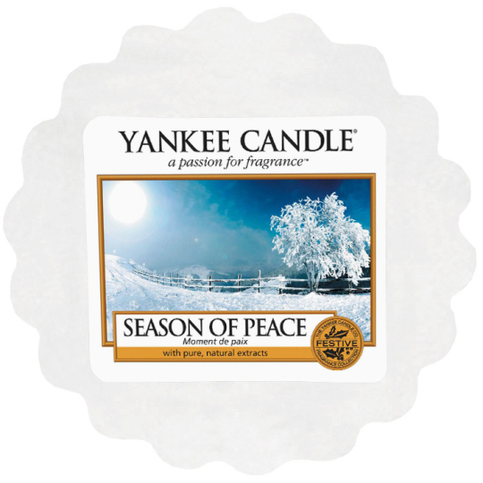 Yankee Candle Season Of Peace - Období míru vonný vosk do aromalampy 22 g