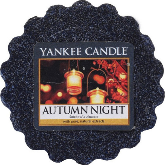 Yankee Candle Autumn Night - Podzimní noc vonný vosk do aromalampy 22 g
