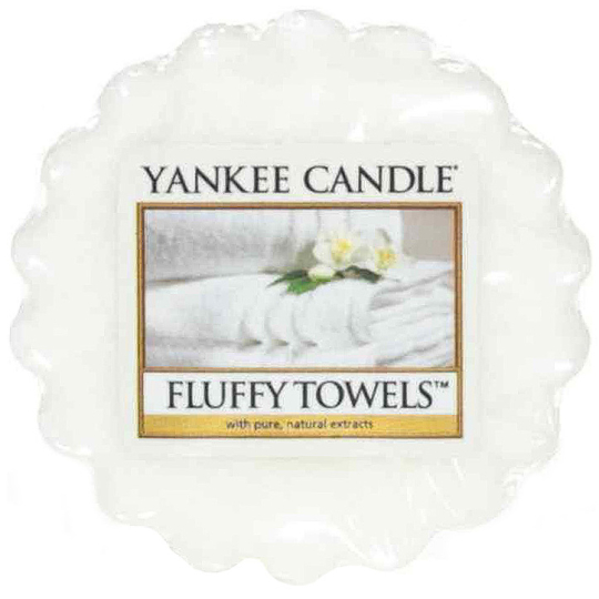 Yankee Candle Fluffy Towels - Nadýchané osušky vonný vosk do aromalampy 22 g