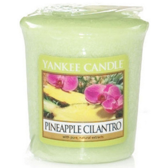 Yankee Candle Pineapple Cilantro - Ananas s kardamonem vonná svíčka votivní 49 g