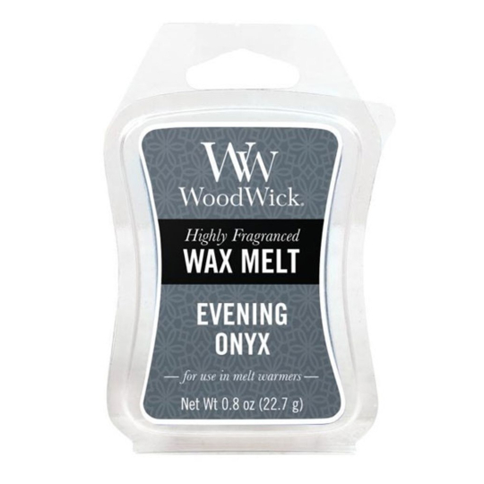 WoodWick Evening Onyx - Večerní Onyx vonný vosk do aromalampy 22.7 g