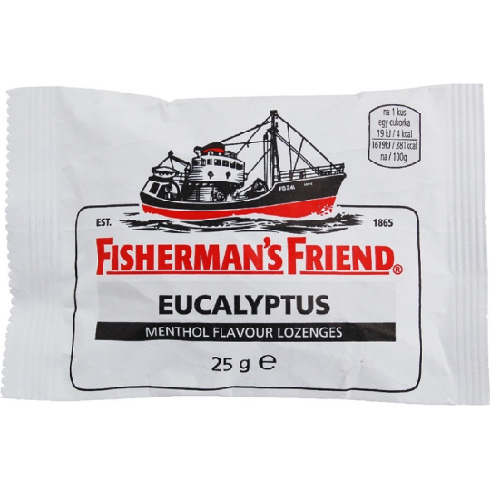 Fishermans Friend Original extra silné bonbóny dia, nachlazení, kašel bílé 25 g