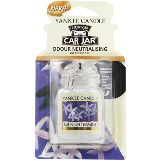 Yankee Candle Midnight Jasmine Půlnoční jasmín gelová vonná visačka