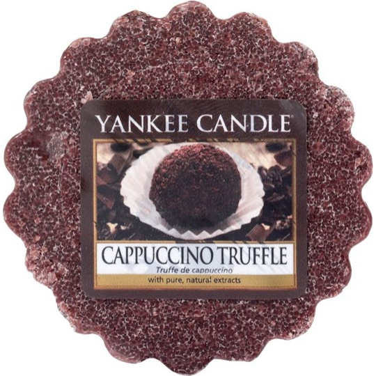Yankee Candle Cappuccino Truffle - Kávová pralinka vonný vosk do aromalampy 22 g