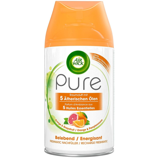 Air Wick FreshMatic Pure Orange & Grapefruit automatický osvěžovač náhradní náplň 250 ml