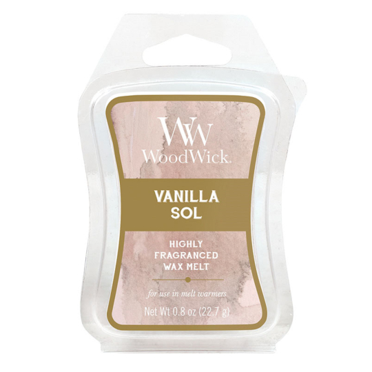 WoodWick Vanilla & Sea Salt - Vanilka a mořská sůl Artisan vonný vosk do aromalampy 22.7 g