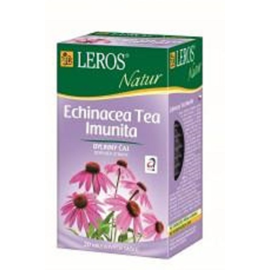 Leros Natur Echinacea Tea Imunita bylinný čaj 20 x 2 g