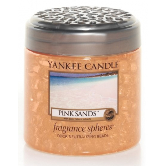 Yankee Candle Pink Sands - Růžové písky Spheres voňavé perly neutralizují pachy a osvěží malé prostory 170 g