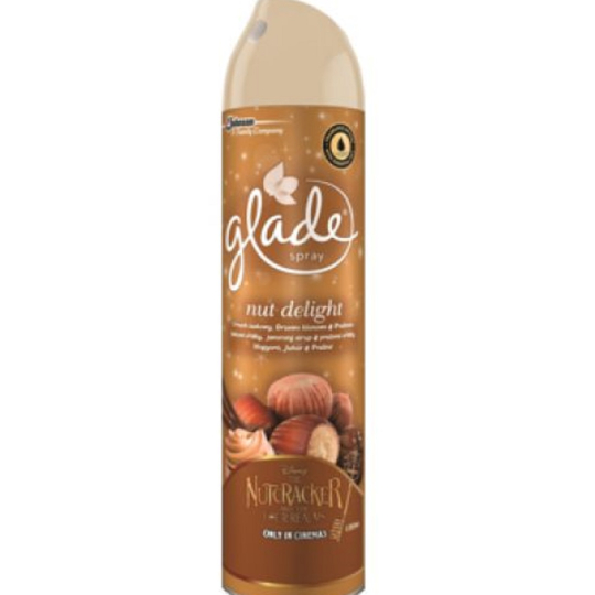 Glade Nut Delight - Pražené oříšky a sladké pralinky sprej 300 ml