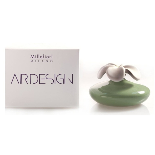 Millefiori Milano Air Design Difuzér květina nádobka pro vzlínání vůně pomocí porézní vrchní části velká zelená