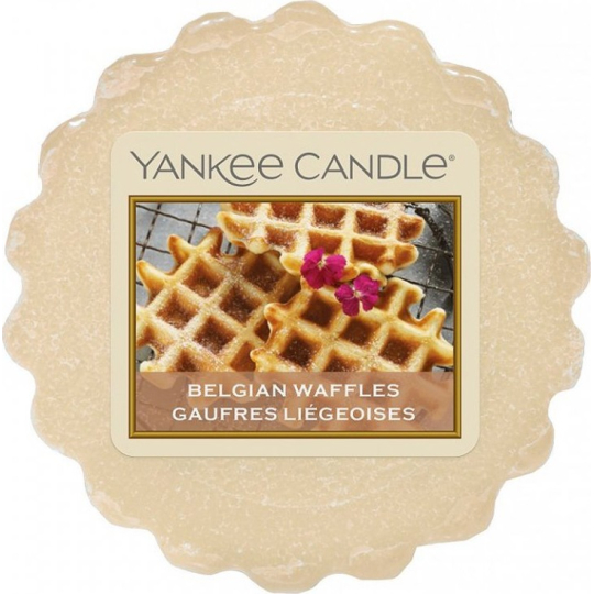 Yankee Candle Belgian Waffles - Belgické vafle vonný vosk do aromalampy 22 g