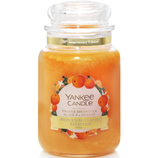 Yankee Candle Orange Dreamsicle - Pomerančový nanuk vonná svíčka Returning Classic velká sklo 623 g