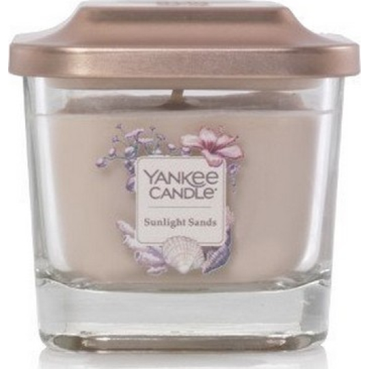 Yankee Candle Sunlight Sands - Prosluněné písky sojová vonná svíčka Elevation malá sklo 1 knot 96 g