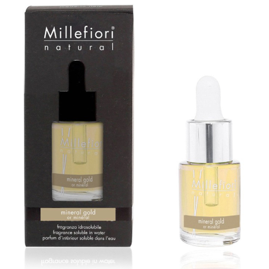 Millefiori Milano Natural Mineral Gold - Minerální zlato Aroma olej 15 ml