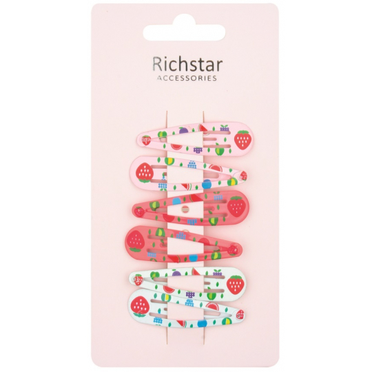 Richstar Accessories Sponky barevné s jahůdkou 5 cm 6 kusů