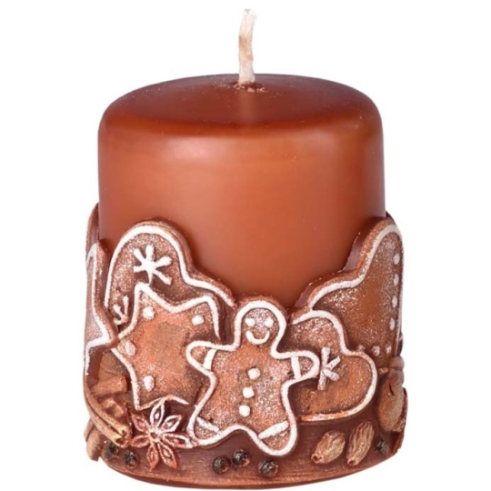 Candles Perník Gingerbread vonná svíčka válec 50 x 60 mm