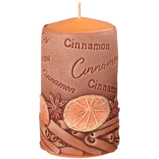 Candles Skořice Cinnamon vonná svíčka válec 60 x 110 mm