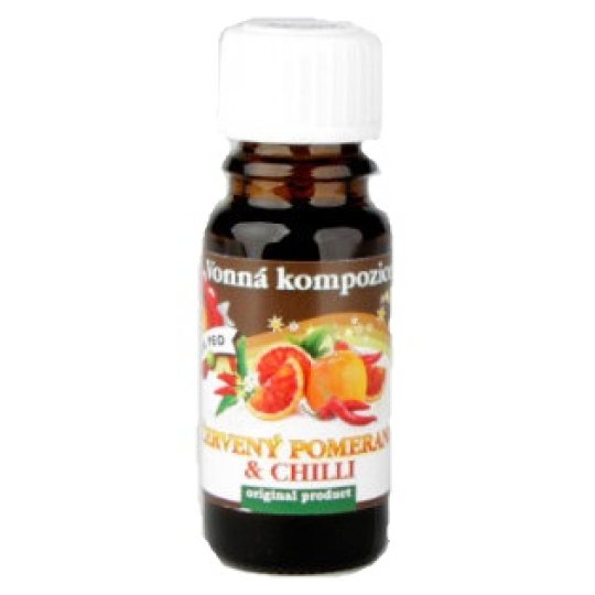 Slow-Natur Červený pomeranč & Chilli Vonný olej 10 ml