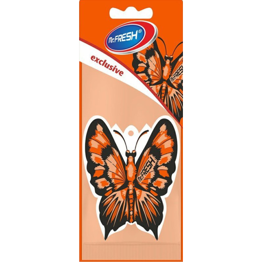 Mister Fresh Car Parfume Motýl Exclusive osvěžovač vzduchu závěsný 1 kus