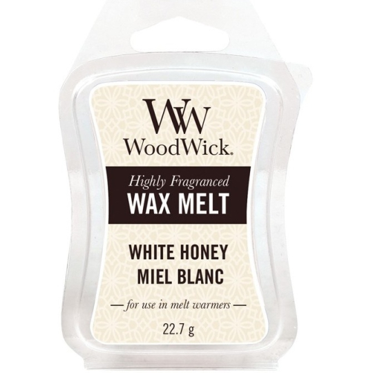 WoodWick White Honey - Bílý med vonný vosk do aromalampy 22.7 g