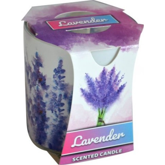 Admit Verona Lavender - Levandule vonná svíčka ve skle 90 g