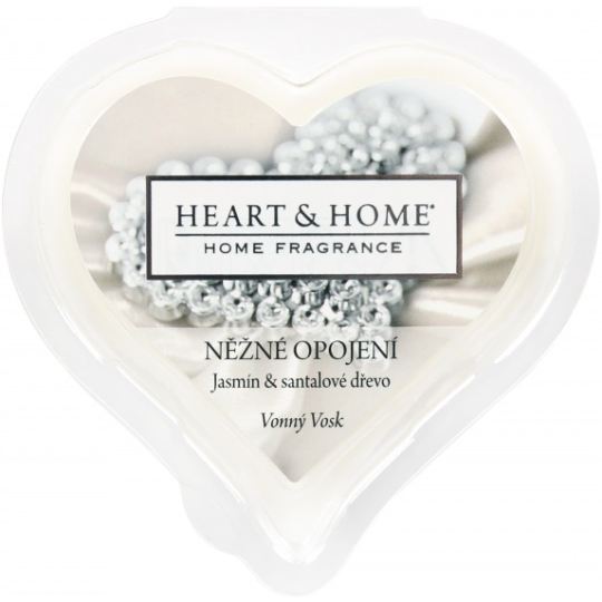 Heart & Home Něžné opojení Sojový přírodní vonný vosk 26 g