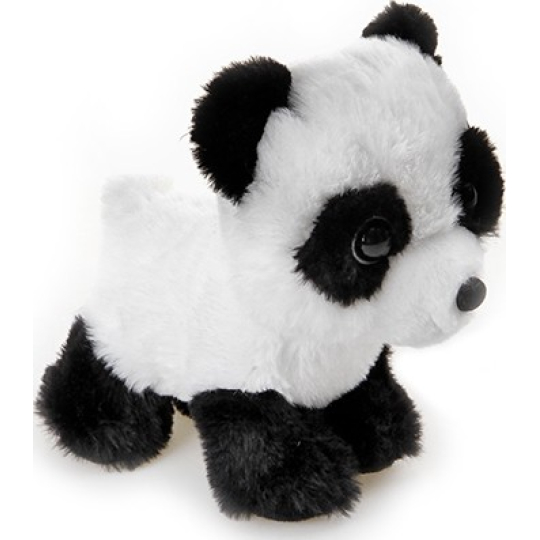 EP Line Mazlíci Panda plyšové zvířátko 17 cm, doporučený věk 3+