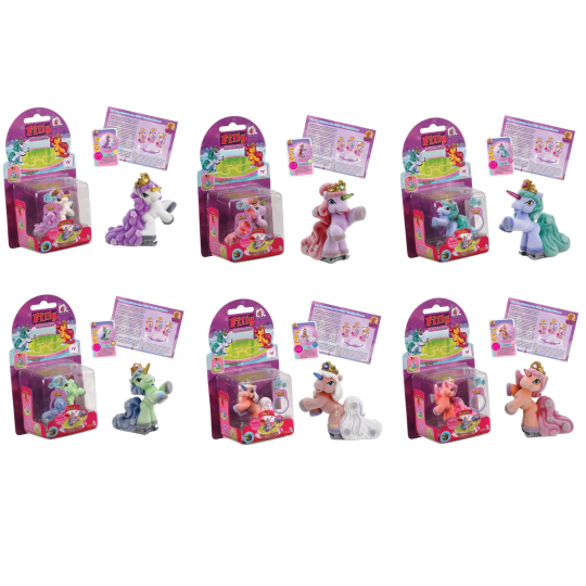 Filly Ice Unicorn Úžasní koníčci figurka různé druhy 1 pack, doporučený věk 5+