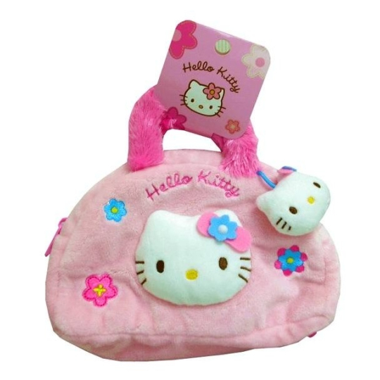 Hello Kitty plyšová taška 18 cm, doporučený věk 3+