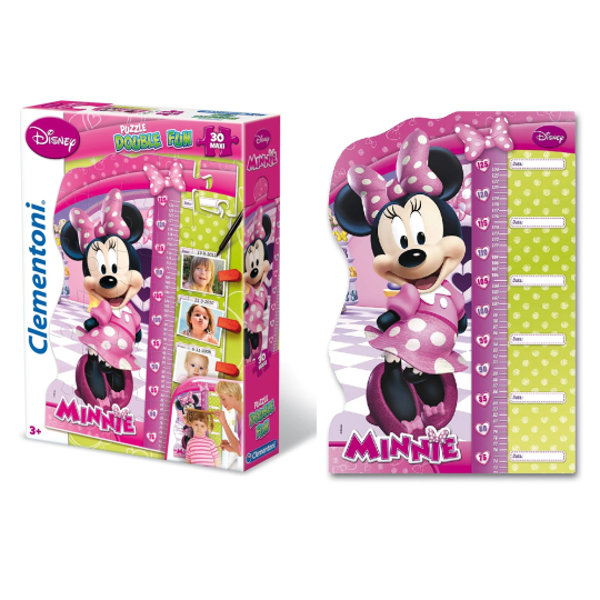 Clementoni Puzzle s metrem Minnie Mouse 30 dílů, doporučený věk 3+