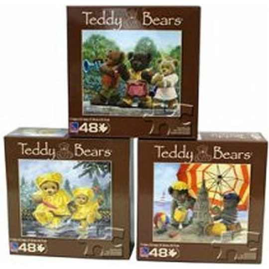 Clementoni Puzzle Teddy Bears 48 dílků, doporučený věk 3+