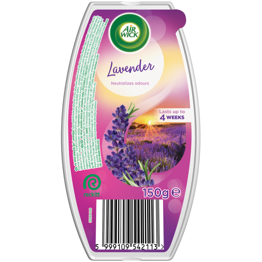 Air Wick Lavender - Levandule gelový osvěžovač vzduchu 150 g