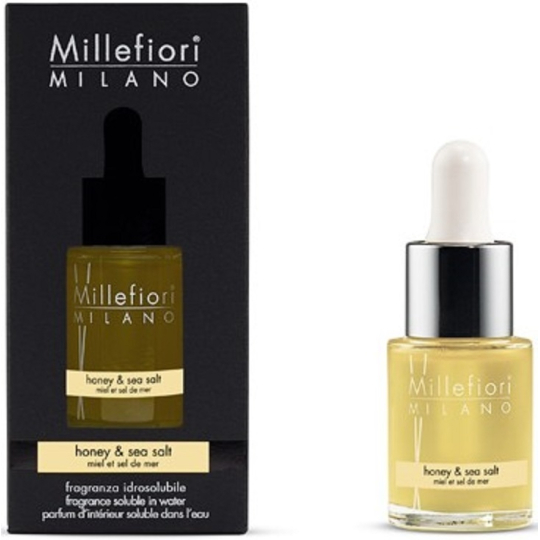 Millefiori Milano Natural Honey & Sea Salt - Med a mořská sůl Aroma olej 15 ml