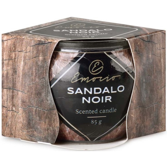 Emocio Dekor Sandalo Noir vonná svíčka sklo 70 x 62 mm 85 g