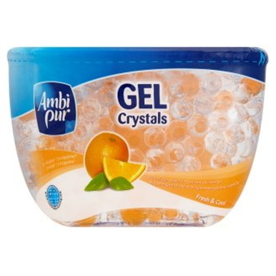 Ambi Pur Crystals Fresh & Cool Citrus gel osvěžovač vzduchu 150 g